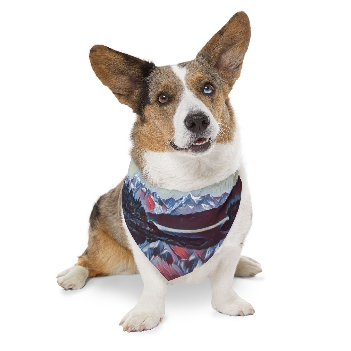 Pet Bandana Collar, Ice & Fire