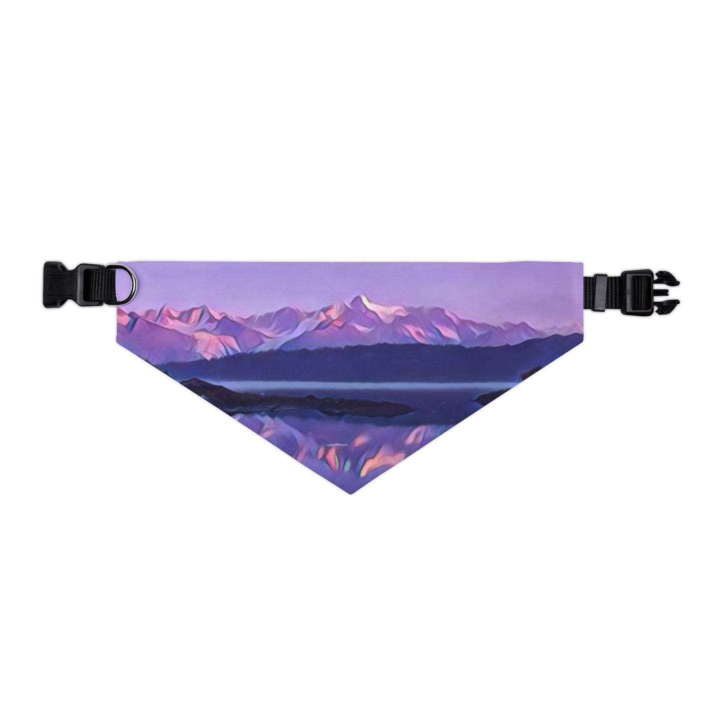 Pet Bandana Collar, Alpenglow