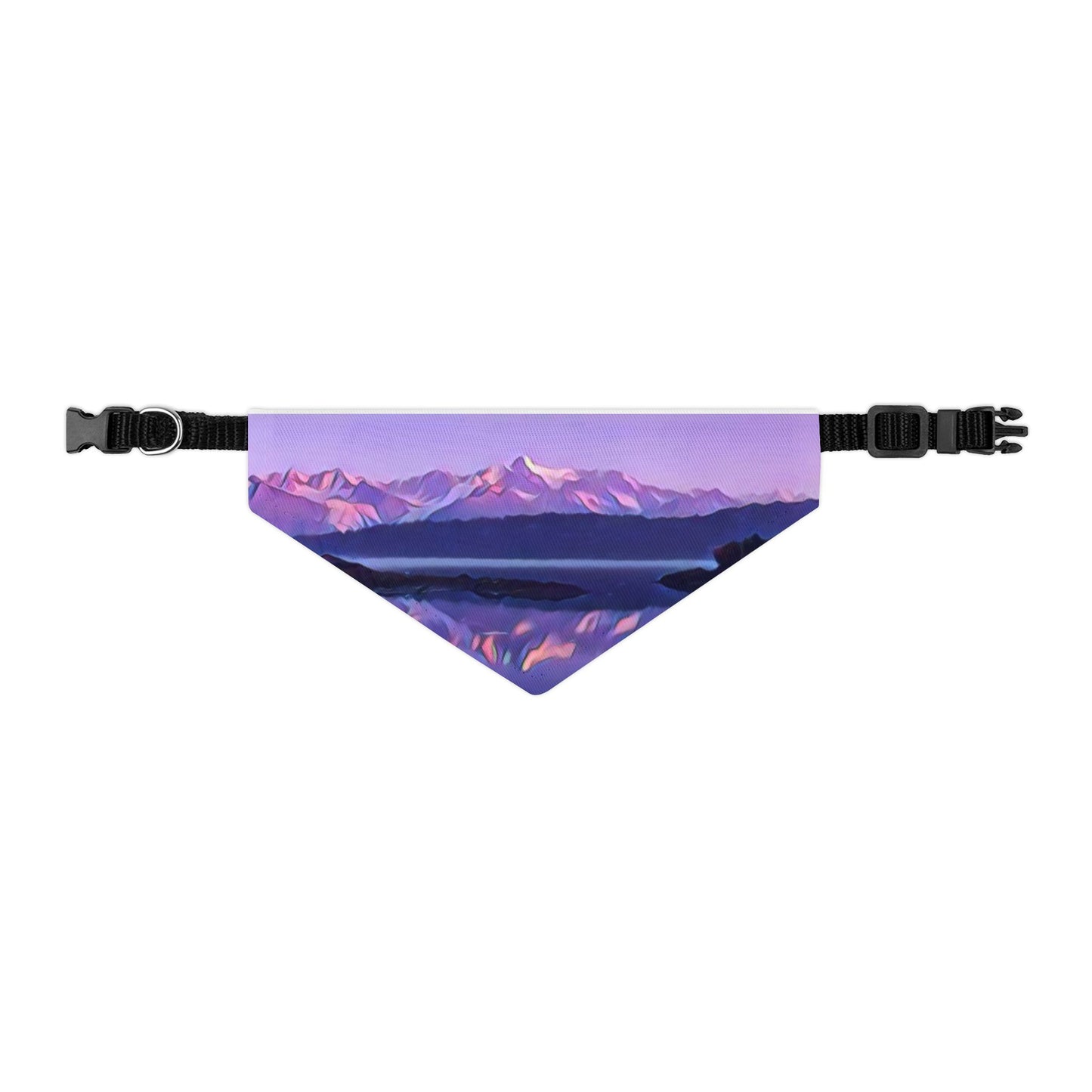 Pet Bandana Collar, Alpenglow