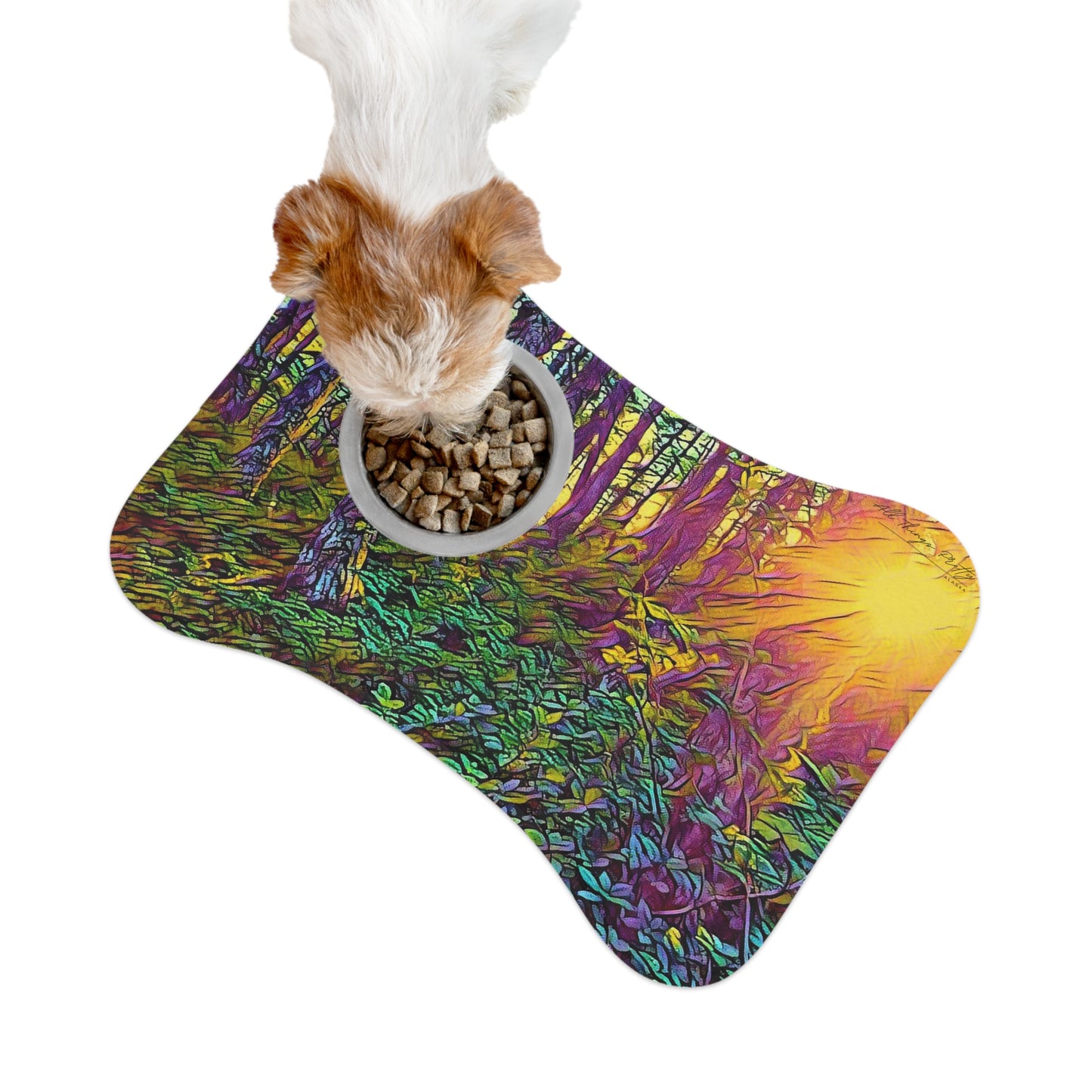 Pet Feeding Mats Crystal Light