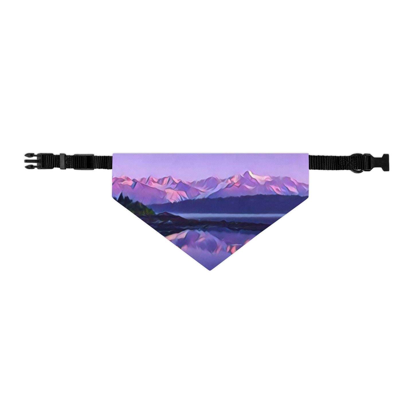 Pet Bandana Collar, Alpenglow