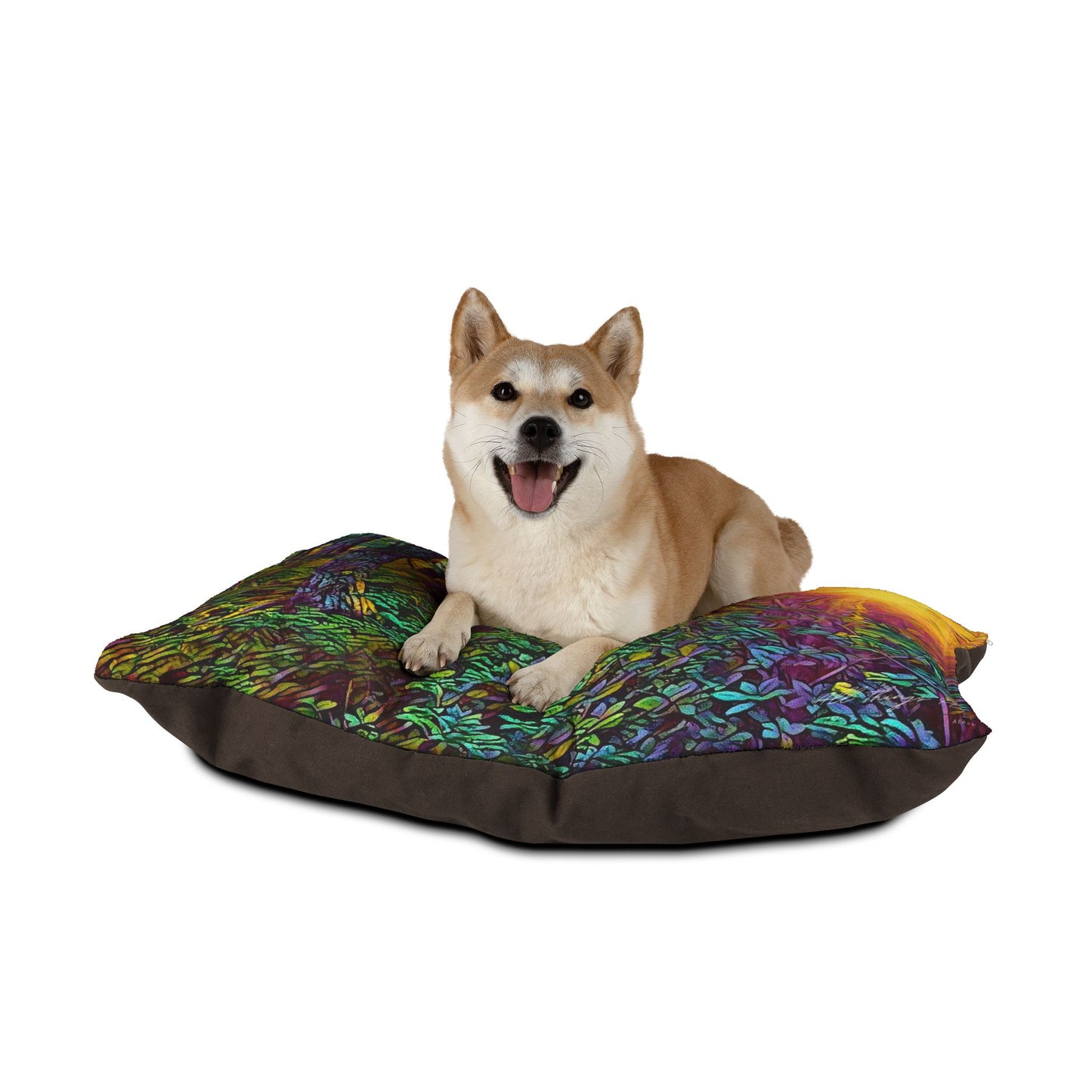 Sunlit Forest Pet Bed