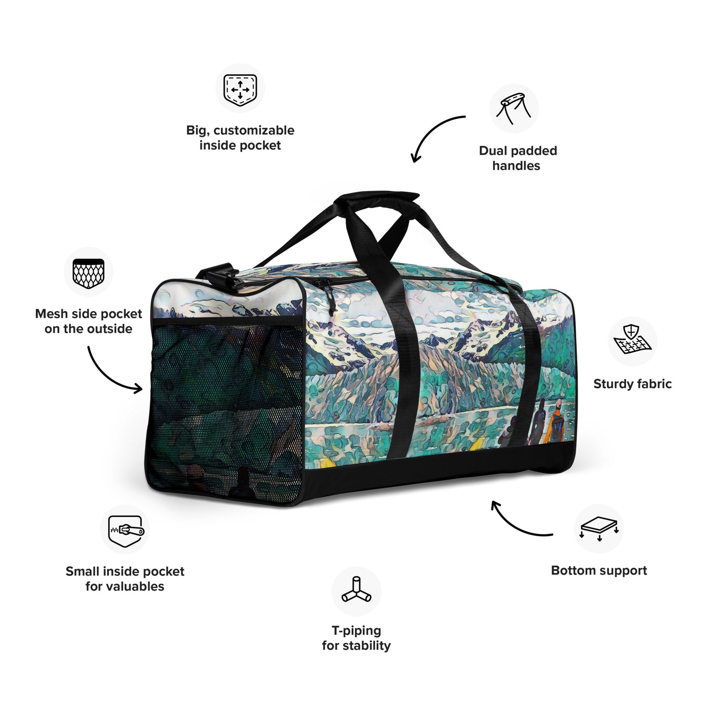 Duffle bag Glacier View