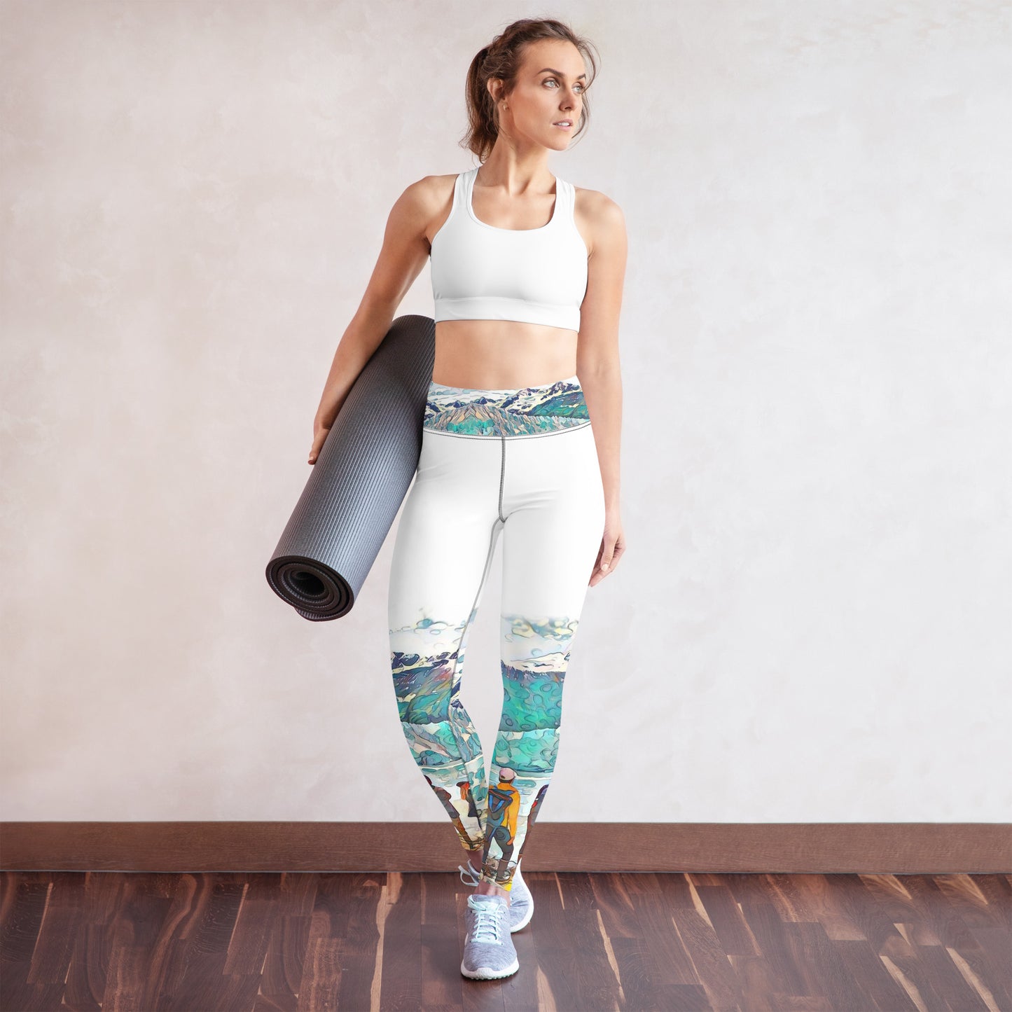 Yoga Leggings, Glacier View