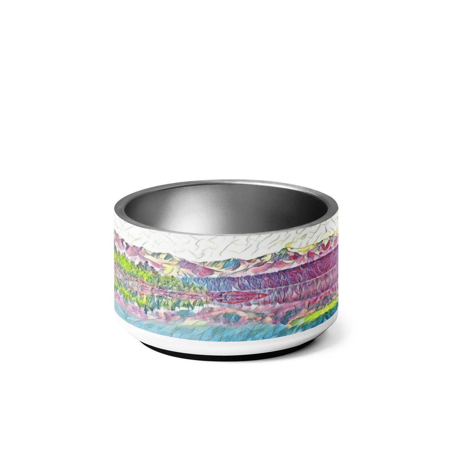 Pet bowl Oceans & Mountains
