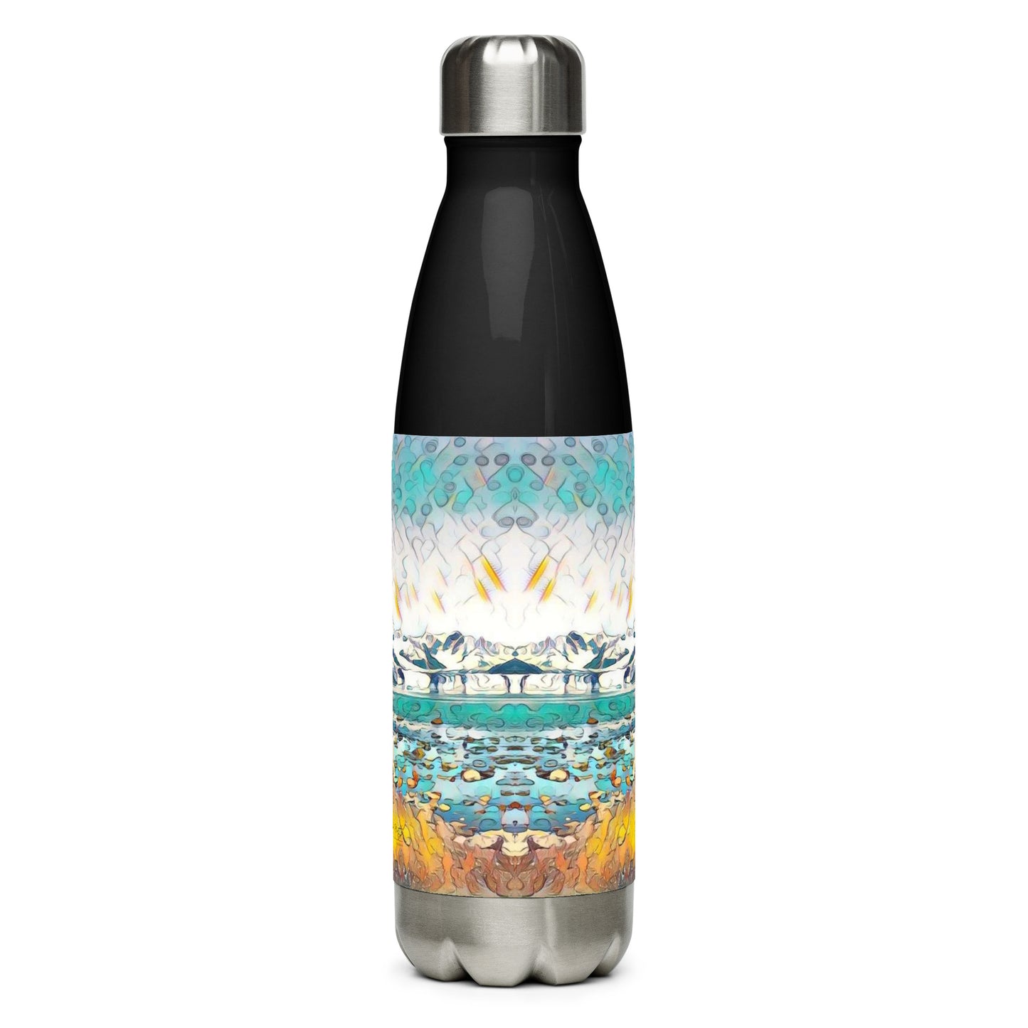 Stainless steel water bottle Beach