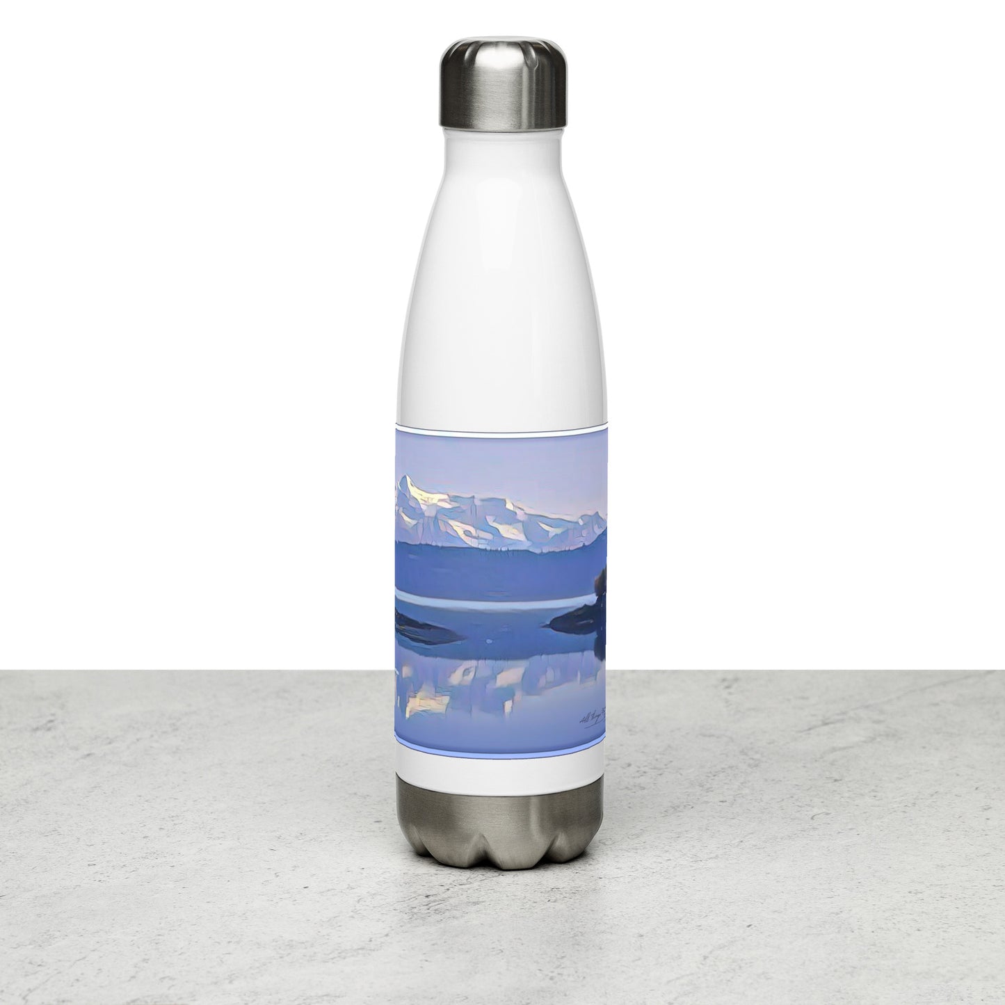 Stainless steel water bottle Morning
