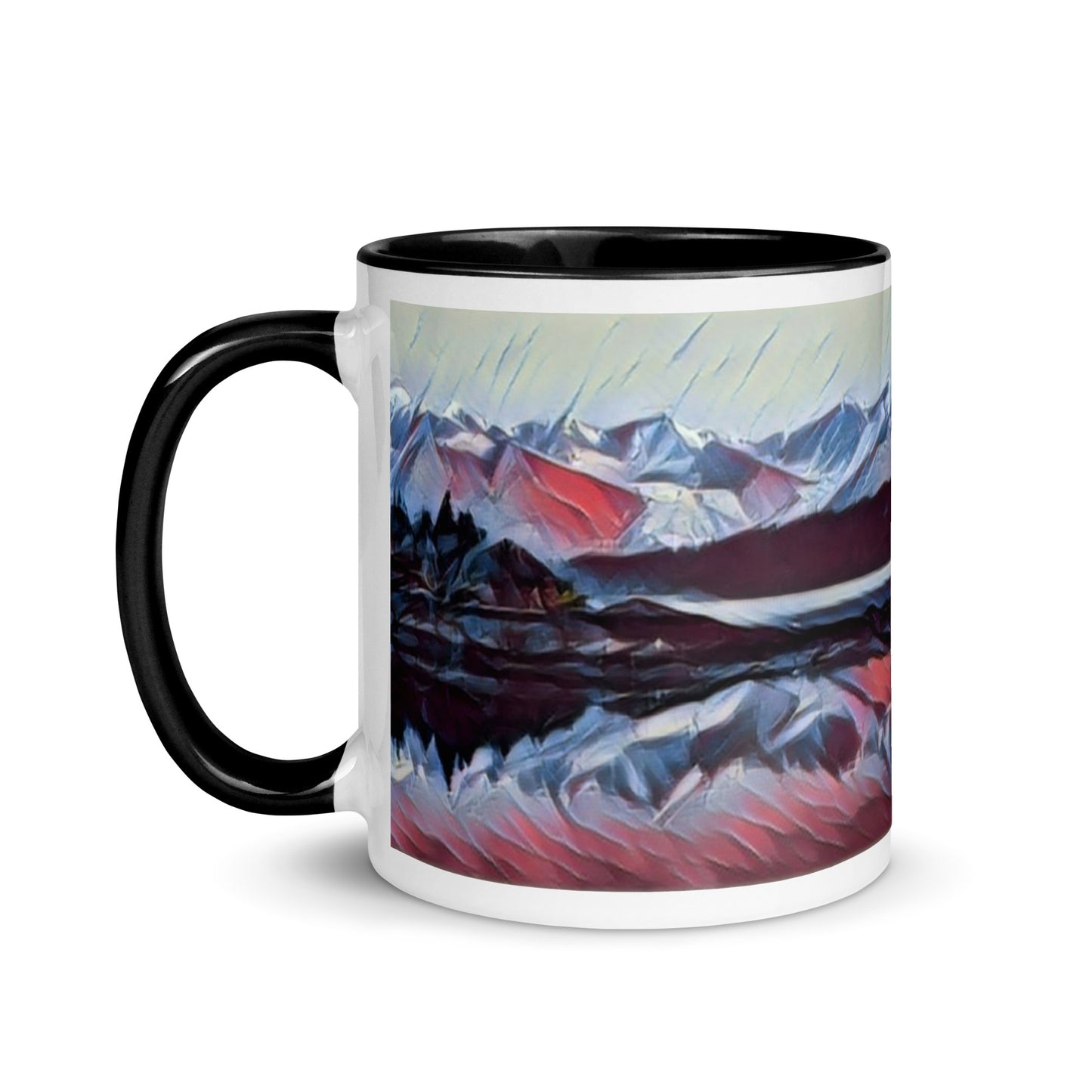 Mug with Color Inside Ice
