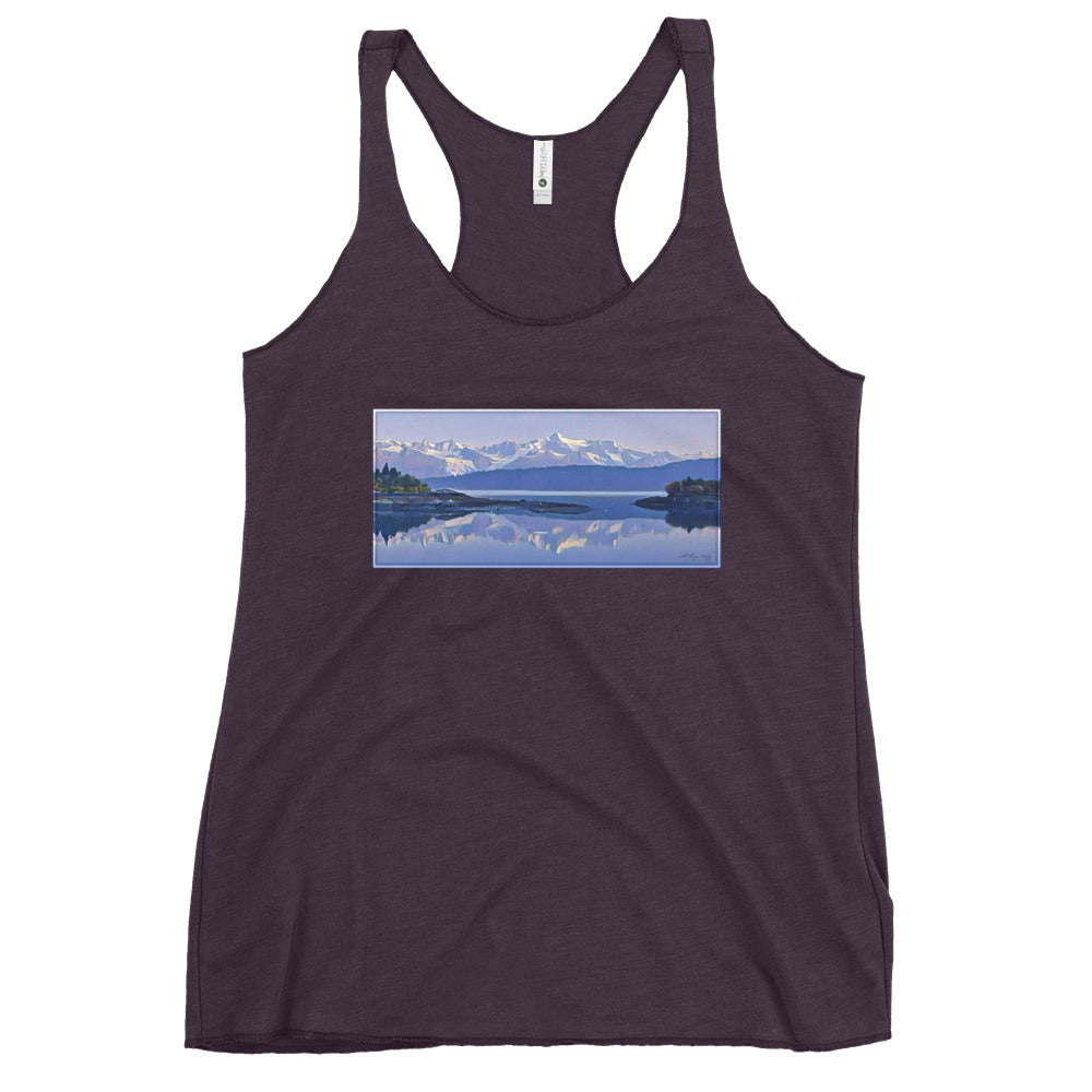 Women's Racerback Tank, Morning Delight