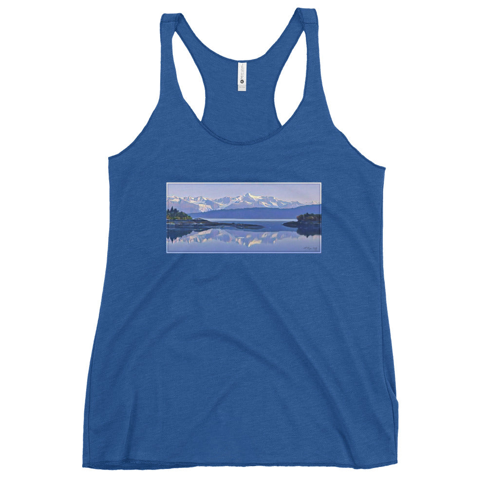 Women's Racerback Tank, Morning Delight