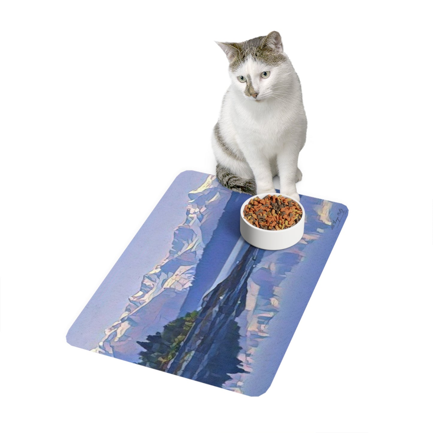 Pet Food Mat (12x18) Morning Delight