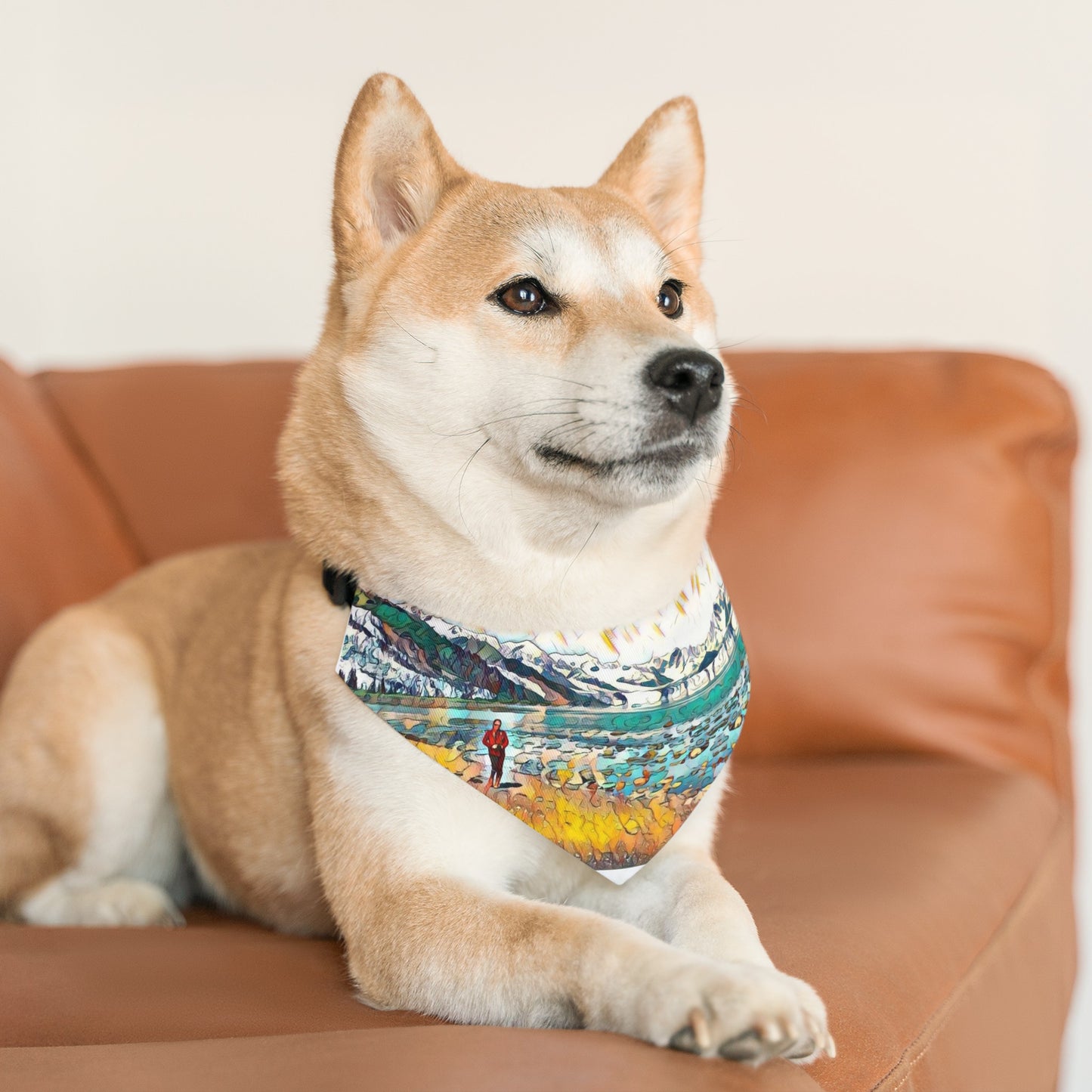 Pet Bandana Collar Beach