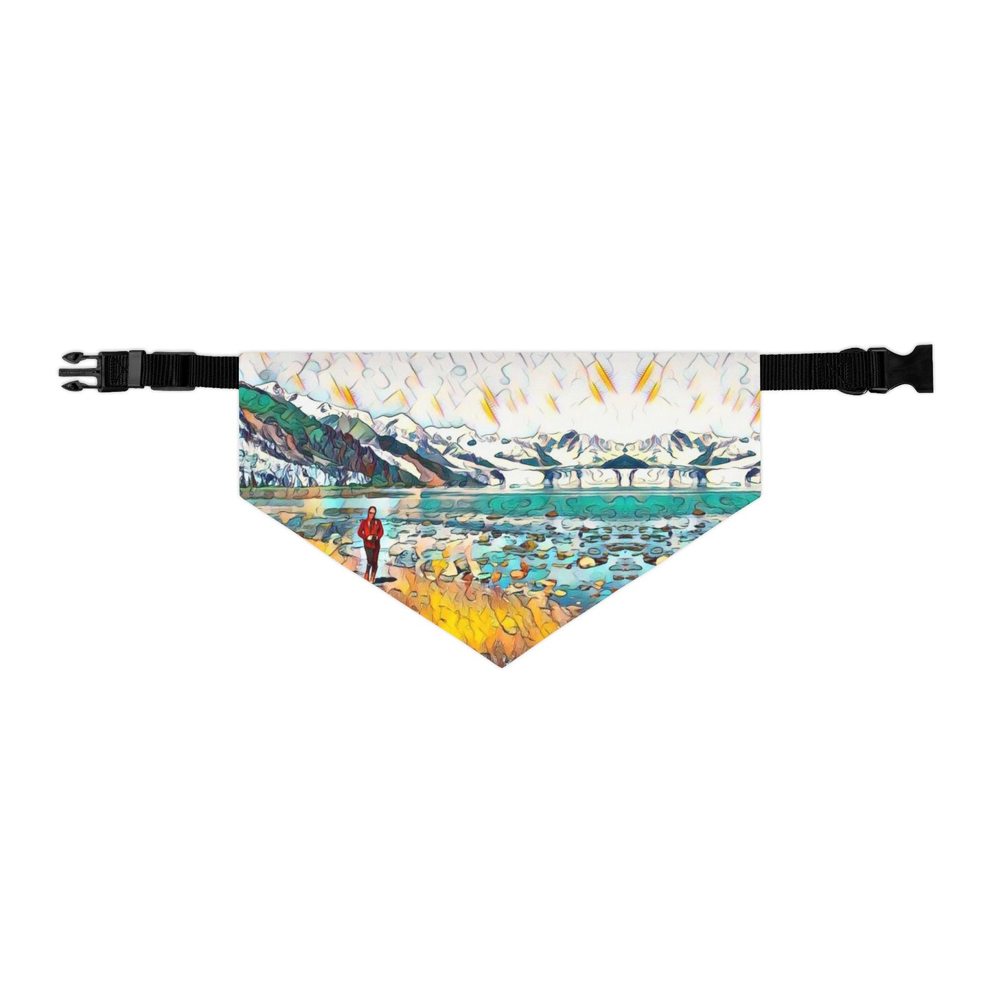 Pet Bandana Collar Beach