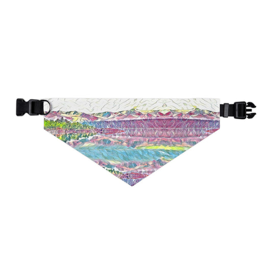 Pet Bandana Collar Oceans & Mtns