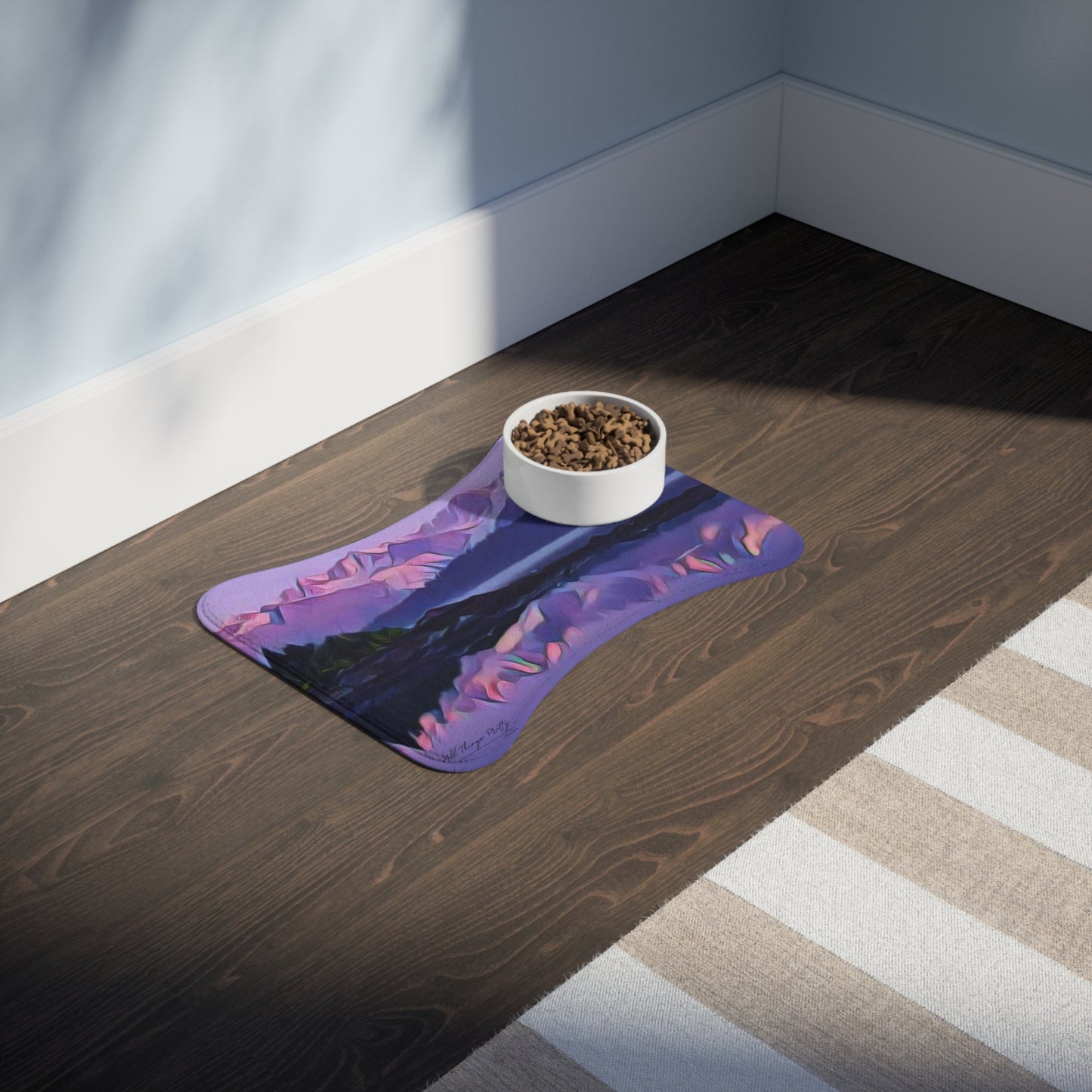 Pet Feeding Mats Alpenglow