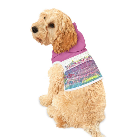 Pet Hoodie Oceans & Mountains