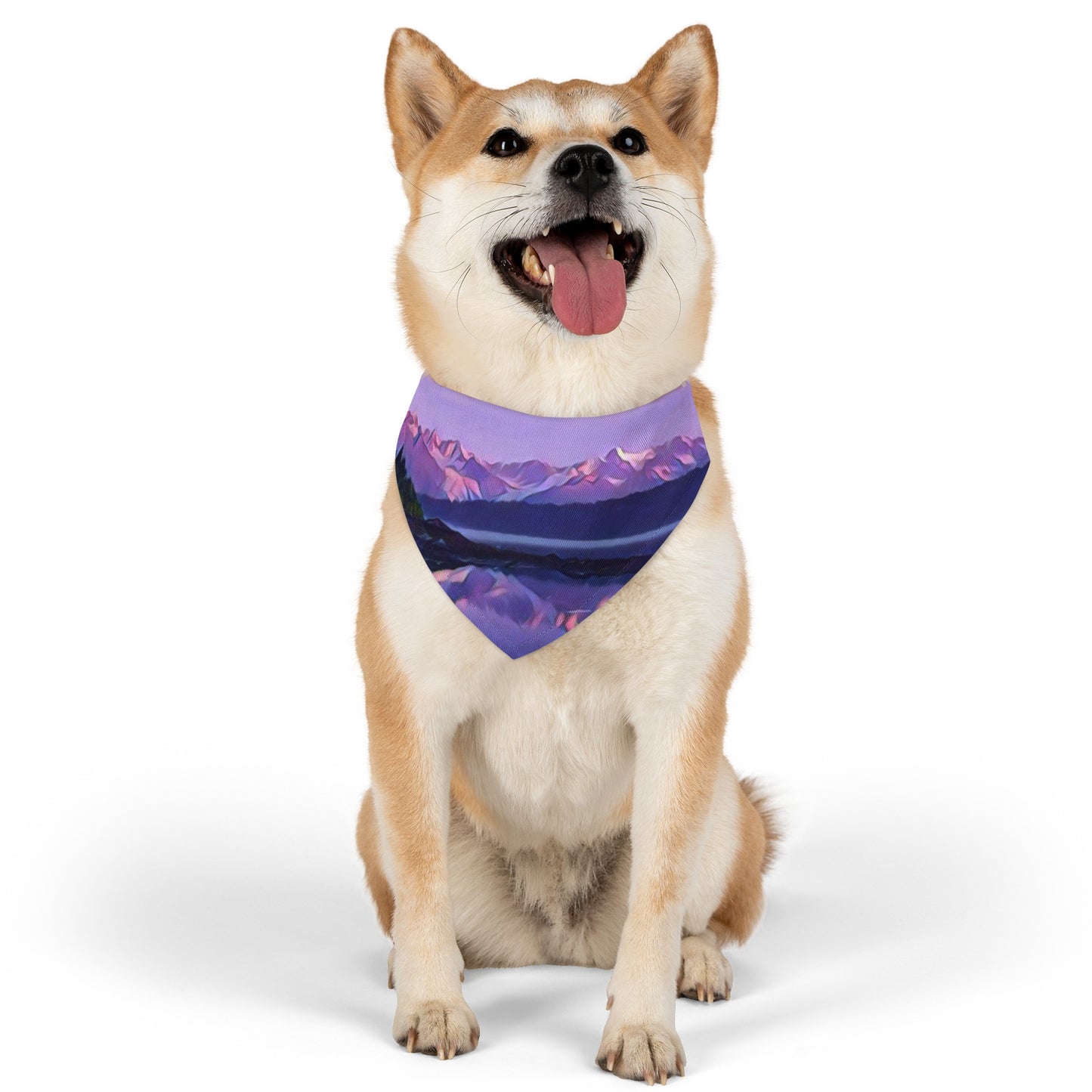 Pet Bandana Collar Alpenglow