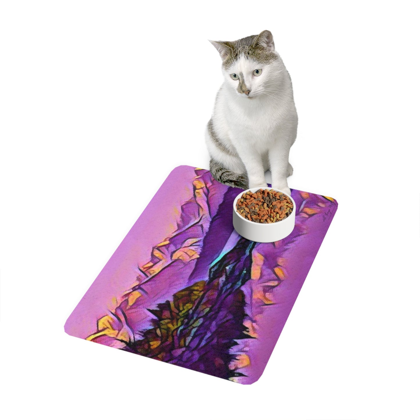 Pet Food Mat (12x18) New Dawn