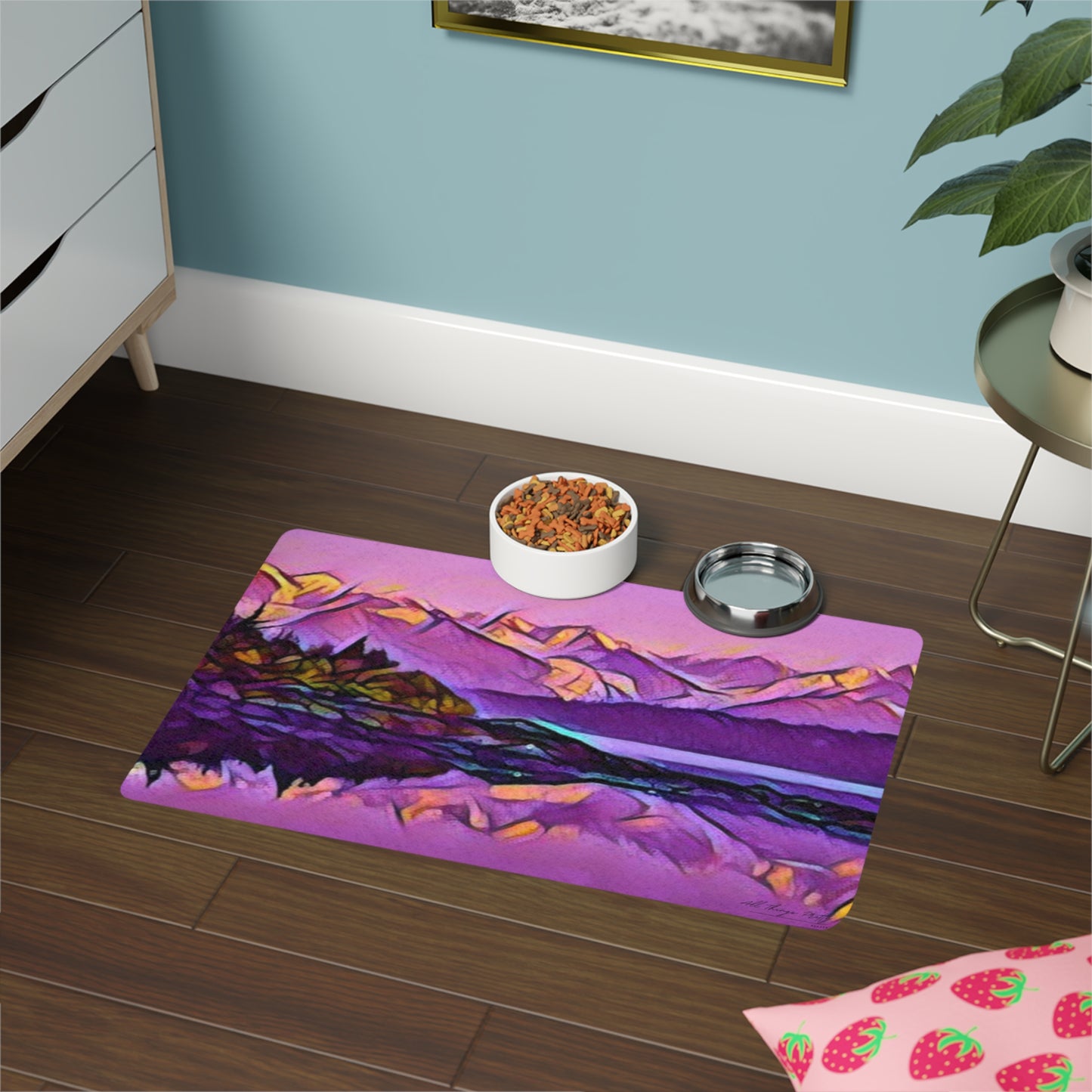 Pet Food Mat (12x18) New Dawn