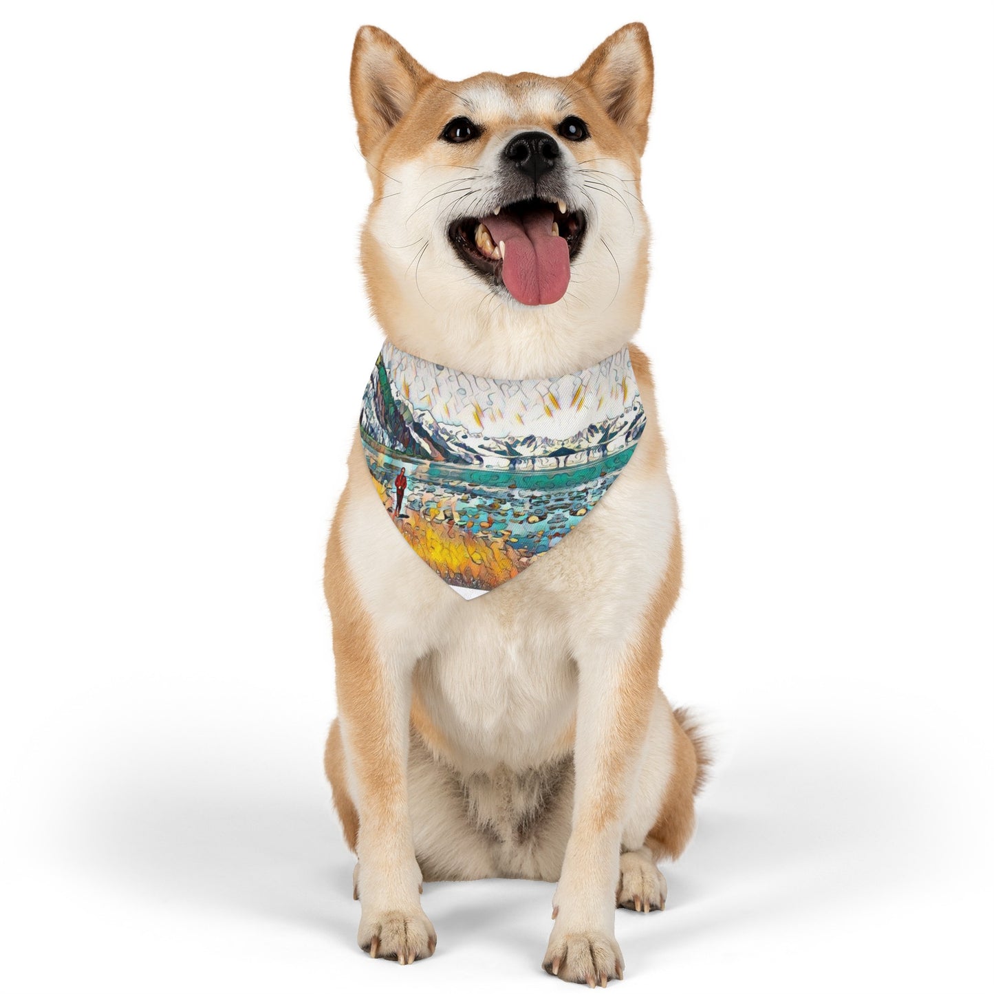 Pet Bandana Collar Beach