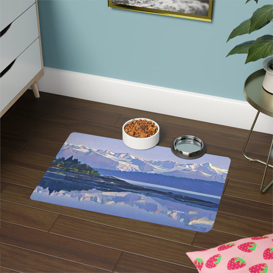 Pet Food Mat (12x18) Morning Delight