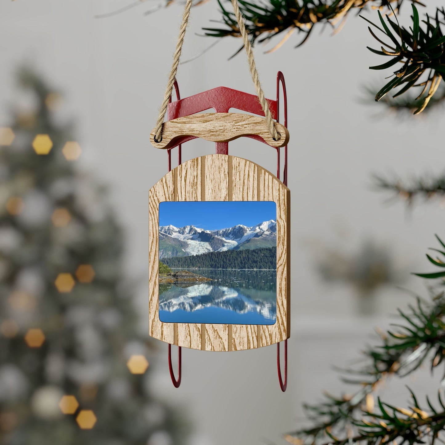 Glacier Alaska Sled Ornaments