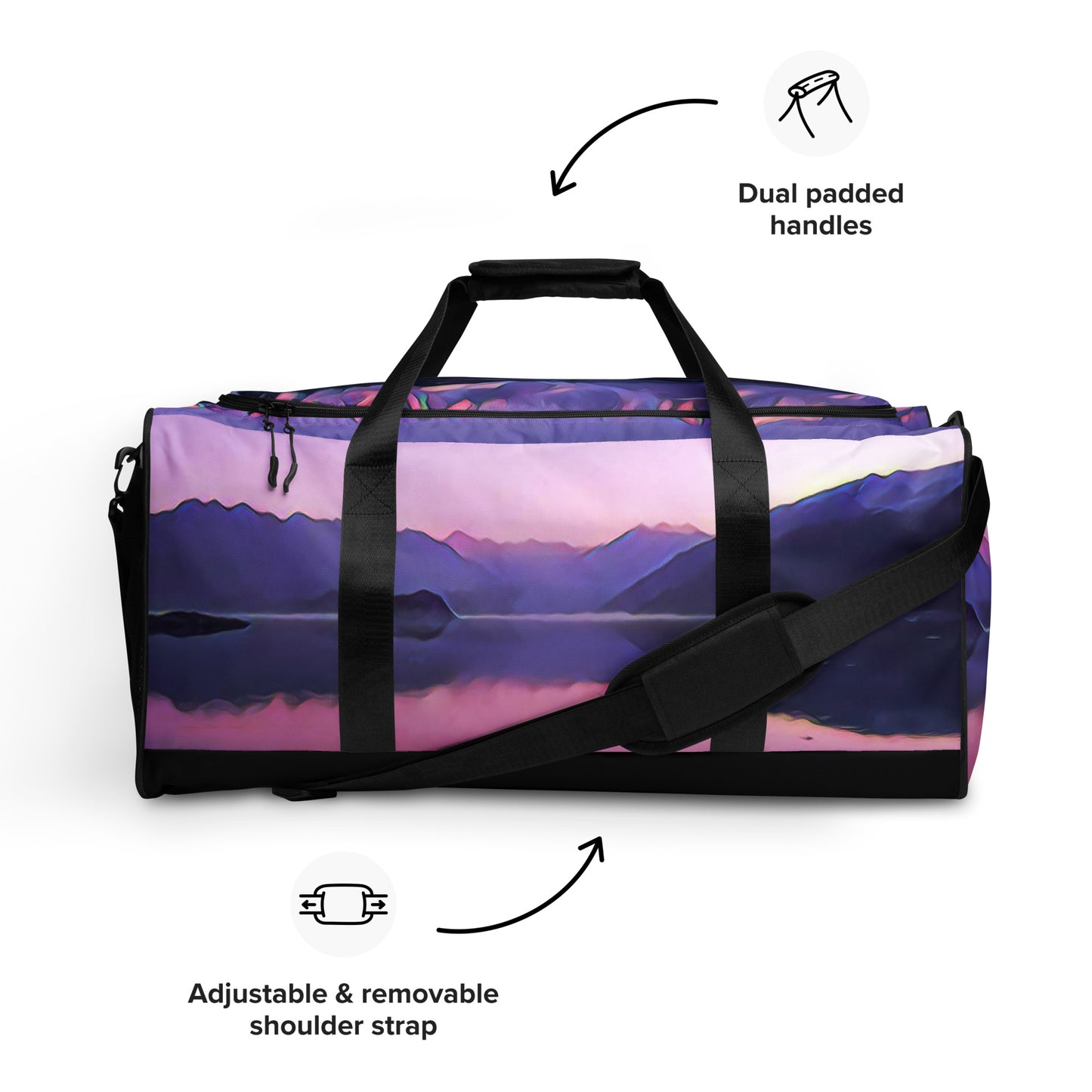 Duffle bag Alpenglow