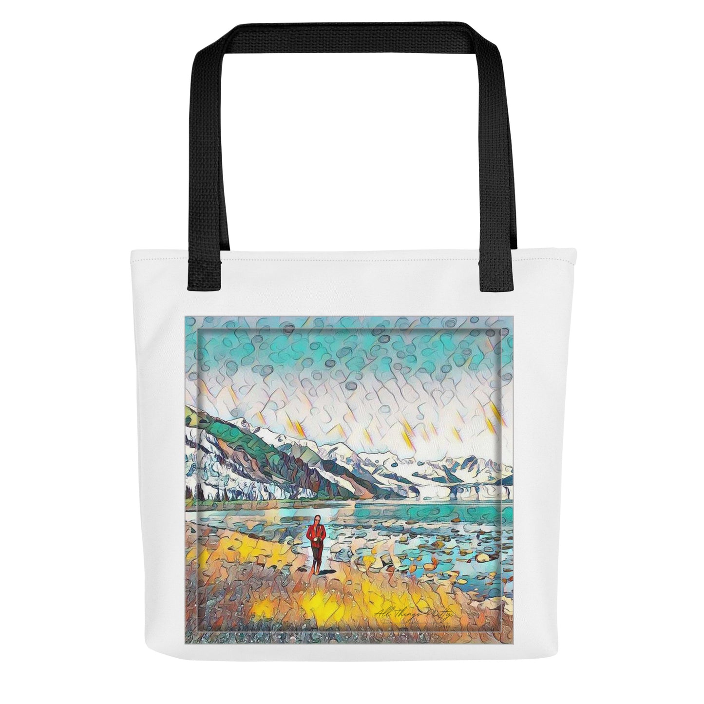 Tote bag Beach