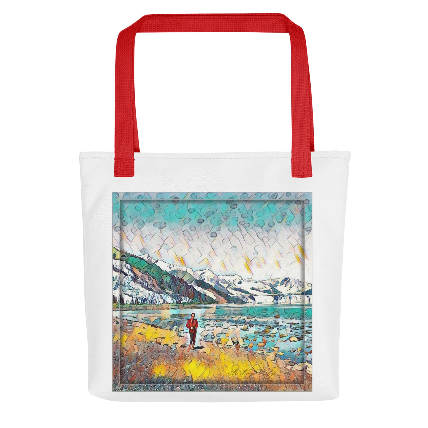 Tote bag Beach