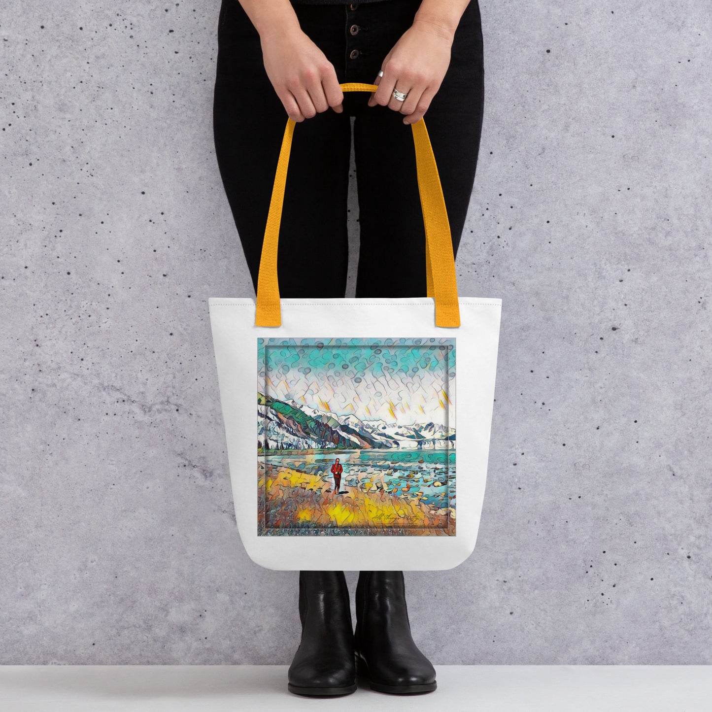 Tote bag Beach