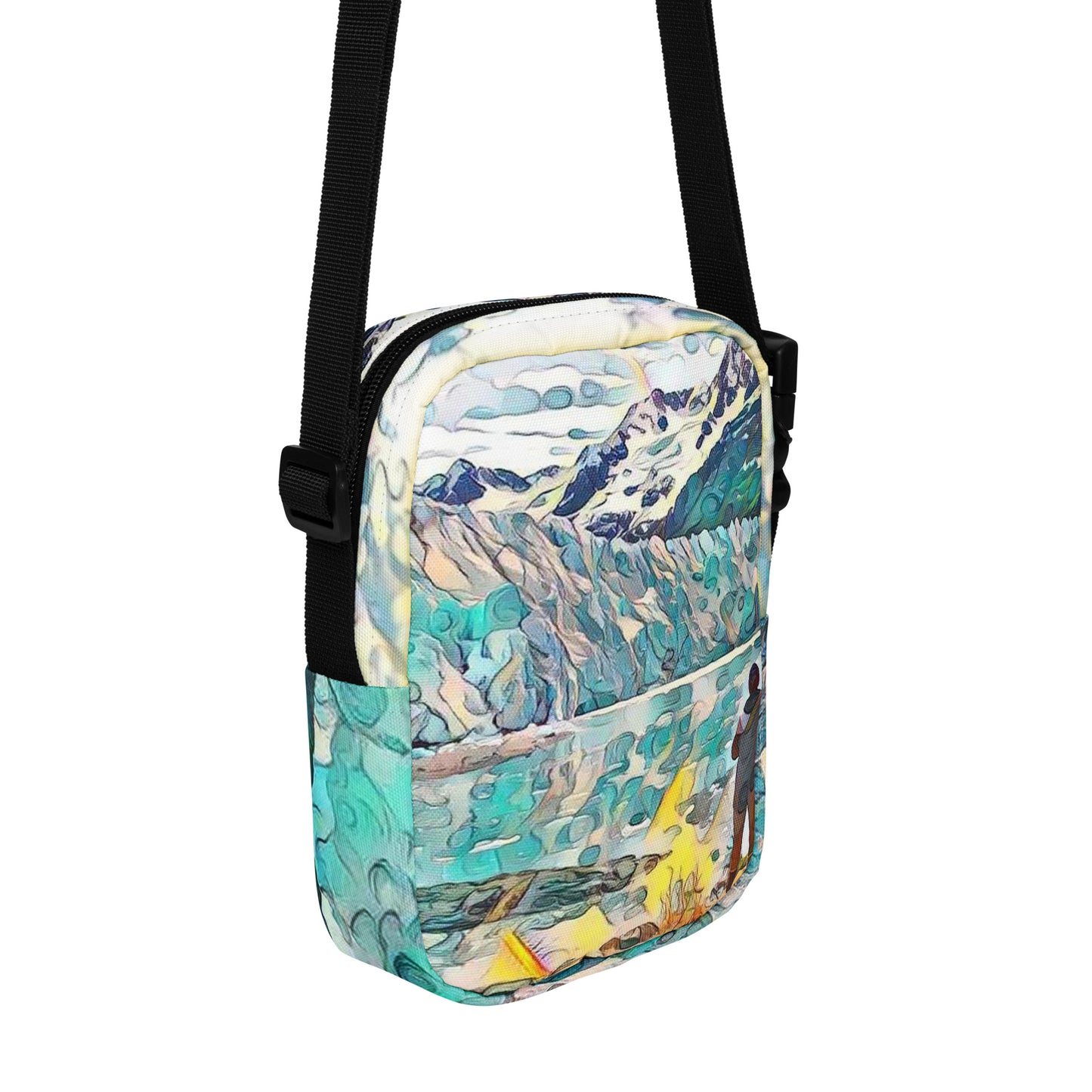 Utility crossbody bag Glacier