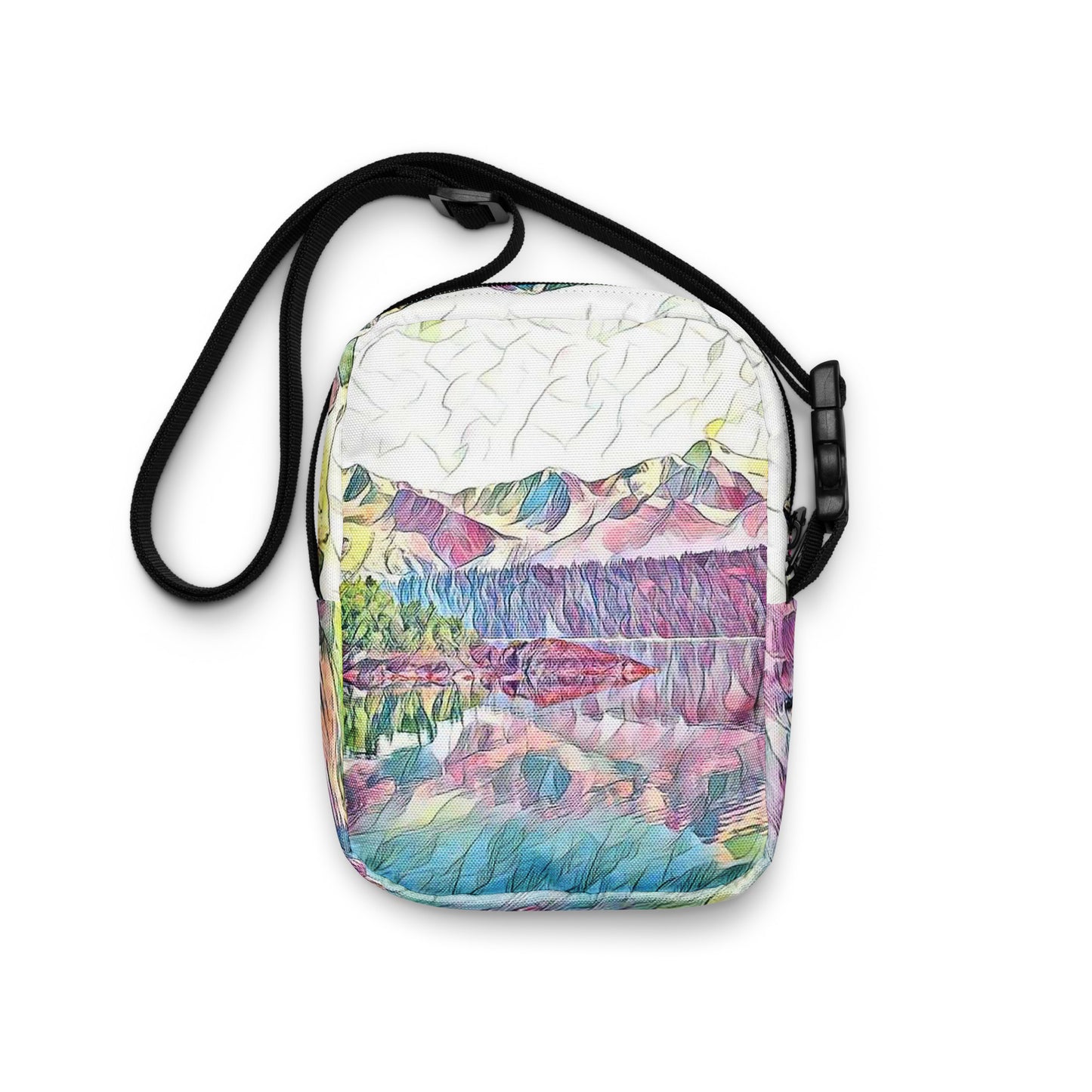 Utility crossbody bag Oceans & Mtns