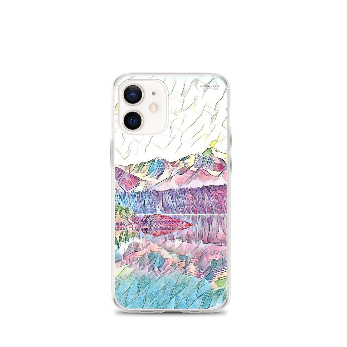 Clear Case for iPhone® Oceans & Mtns