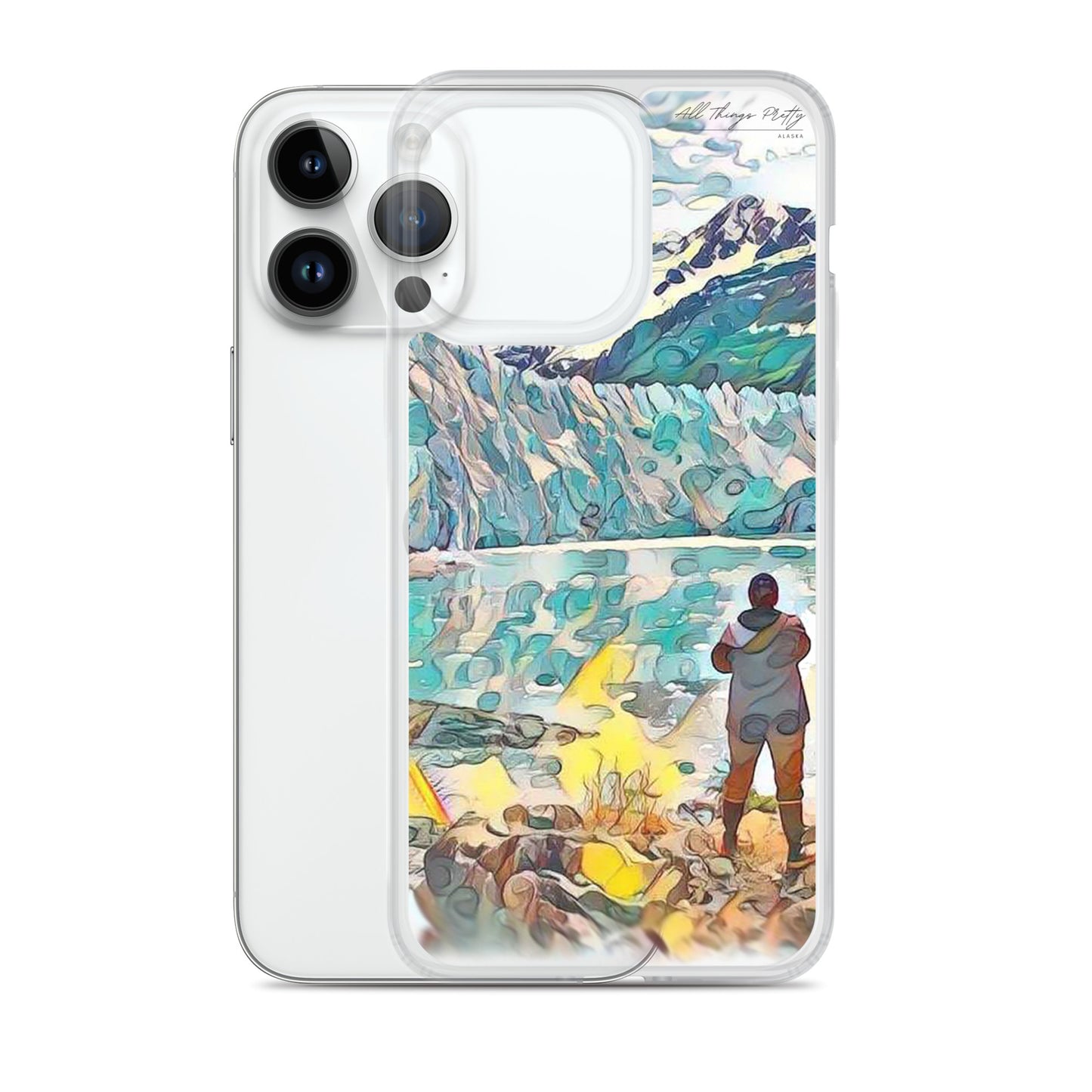 Clear Case for iPhone® Glacier