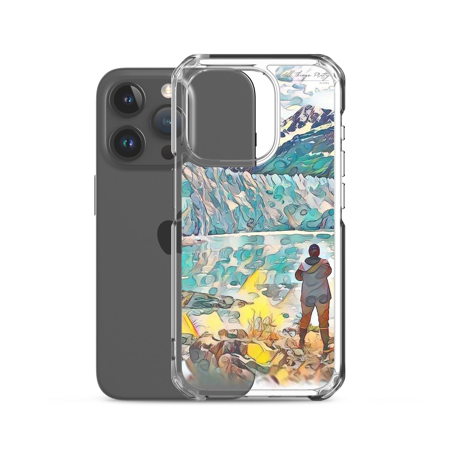 Clear Case for iPhone® Glacier