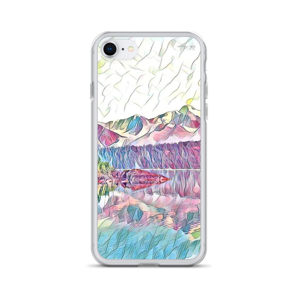 Clear Case for iPhone® Oceans & Mtns