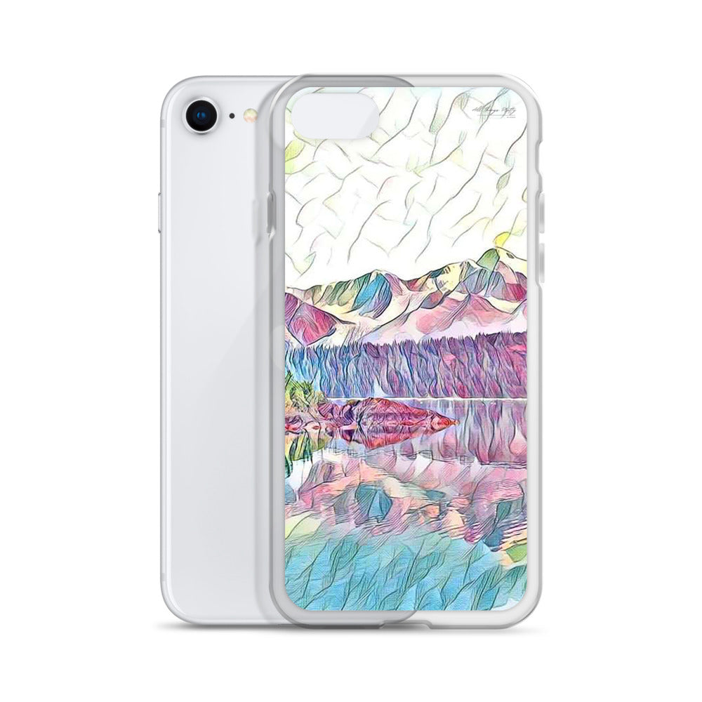 Clear Case for iPhone® Oceans & Mtns