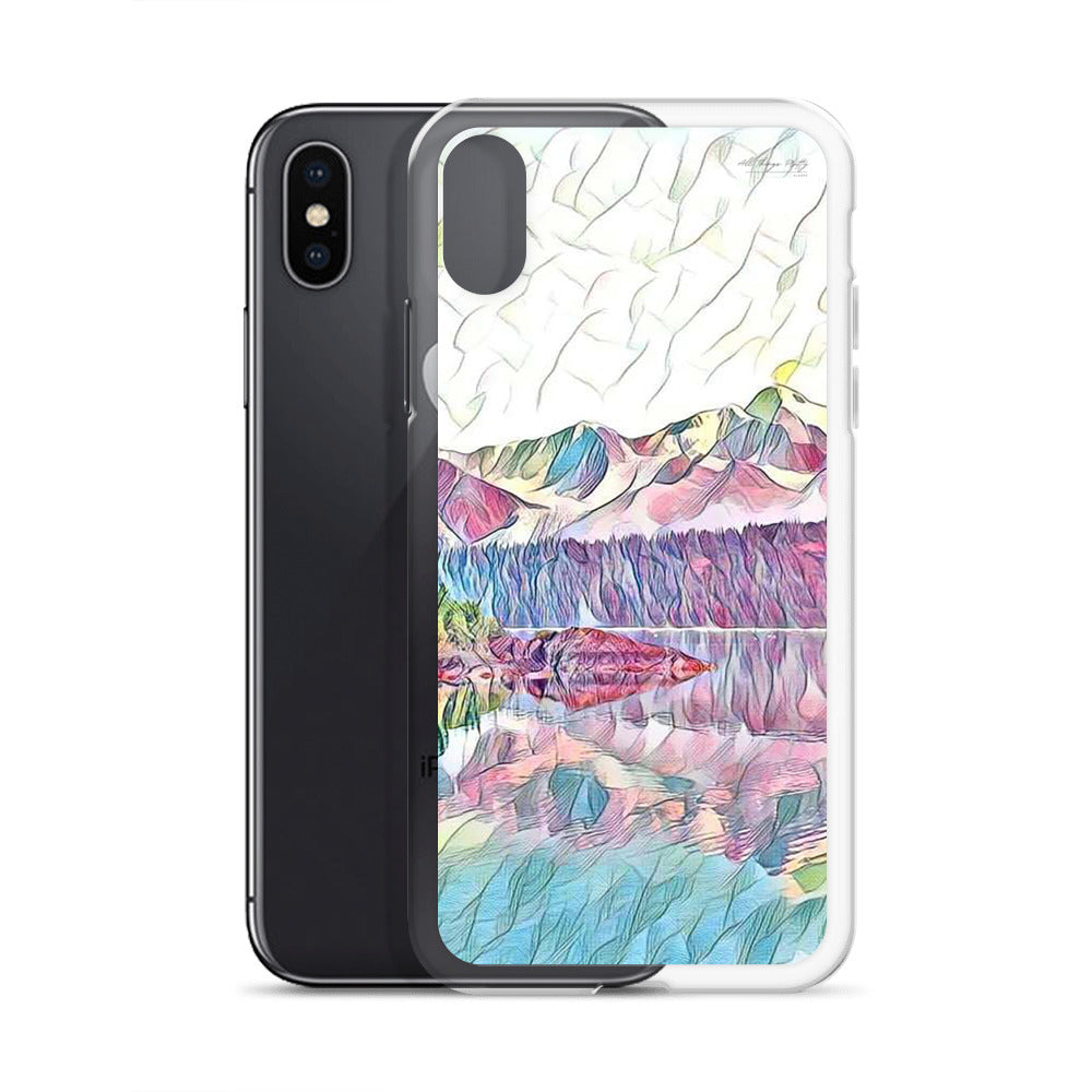 Clear Case for iPhone® Oceans & Mtns