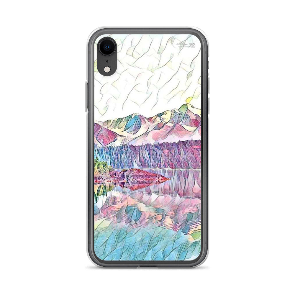 Clear Case for iPhone® Oceans & Mtns