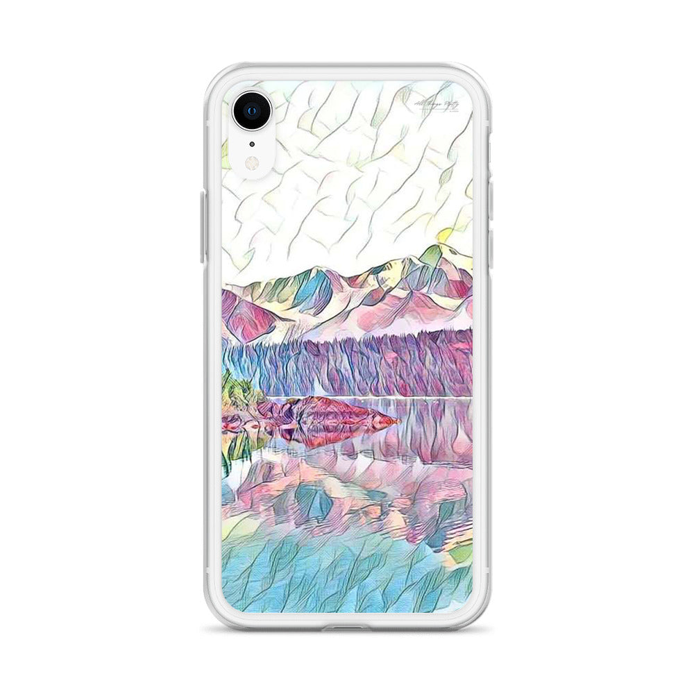 Clear Case for iPhone® Oceans & Mtns