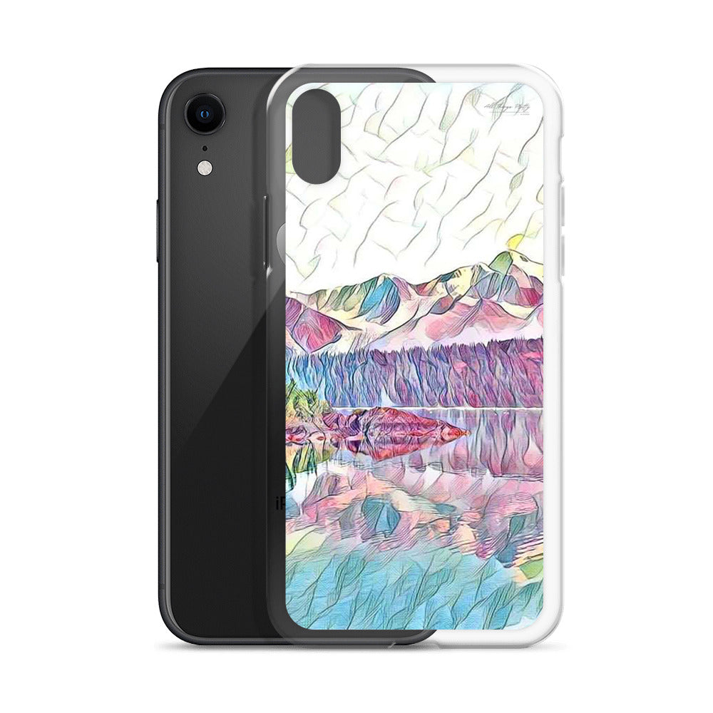 Clear Case for iPhone® Oceans & Mtns