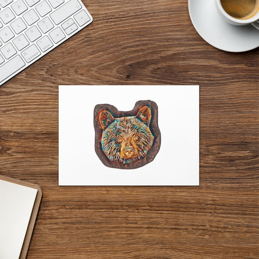 Bear Greeting card