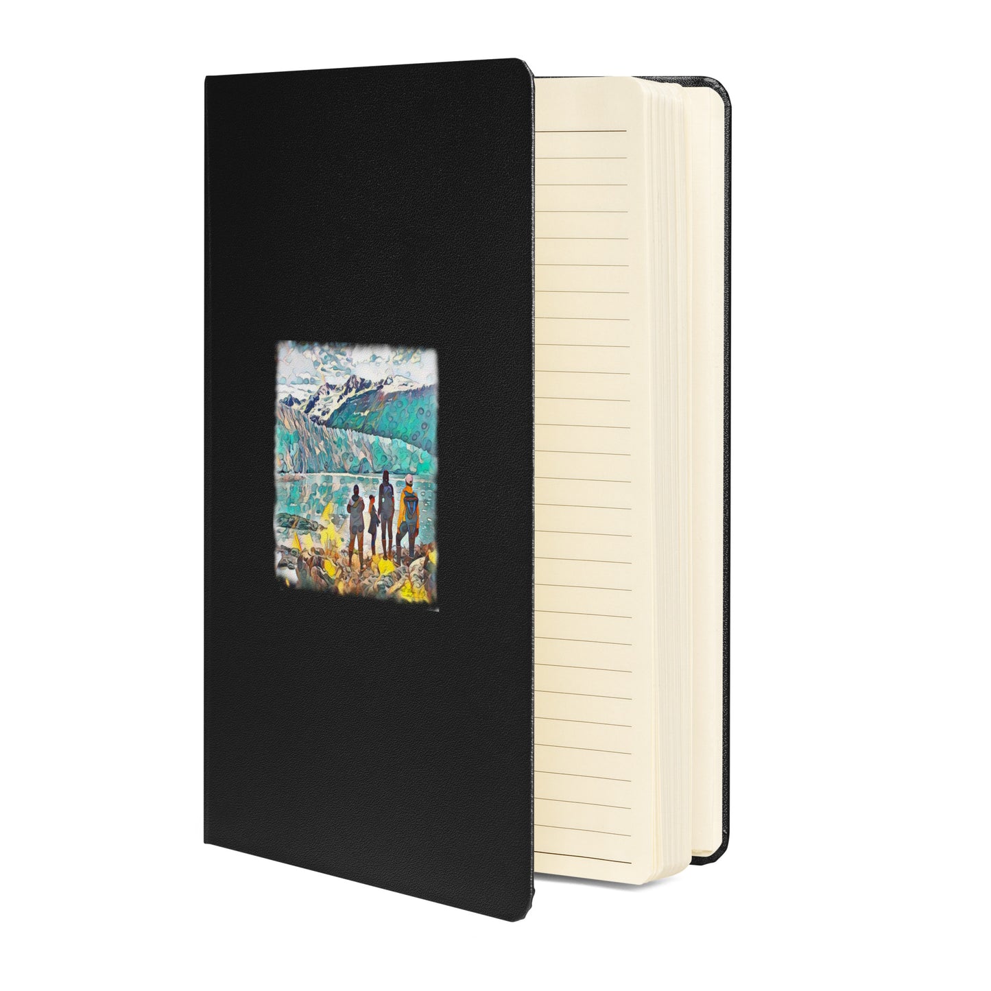 Hardcover bound notebook Glacier