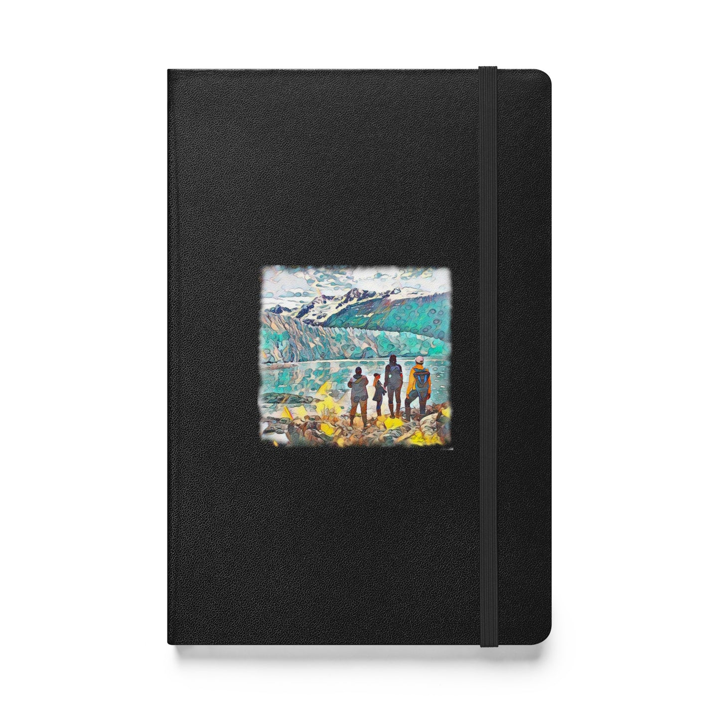 Hardcover bound notebook Glacier