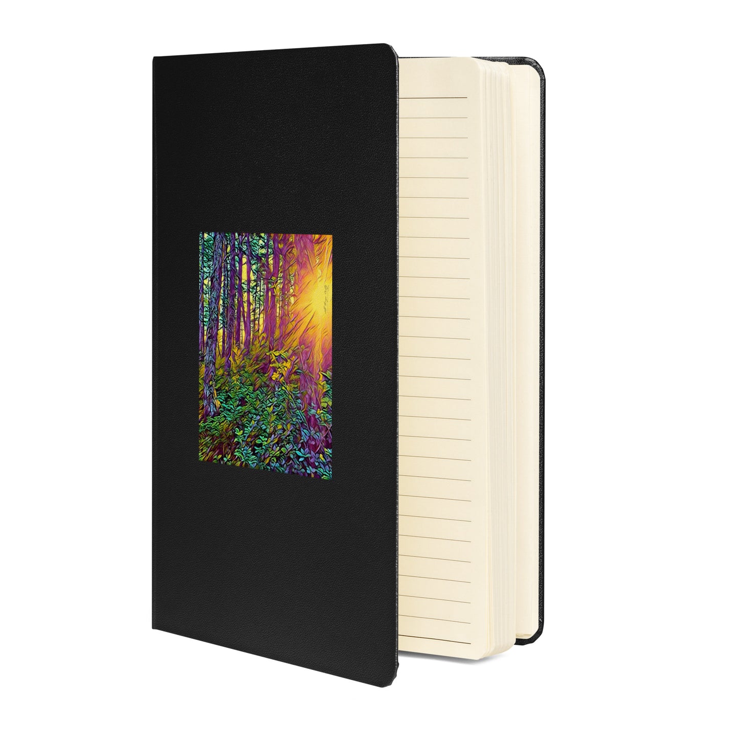 Hardcover bound notebook Crystal Light