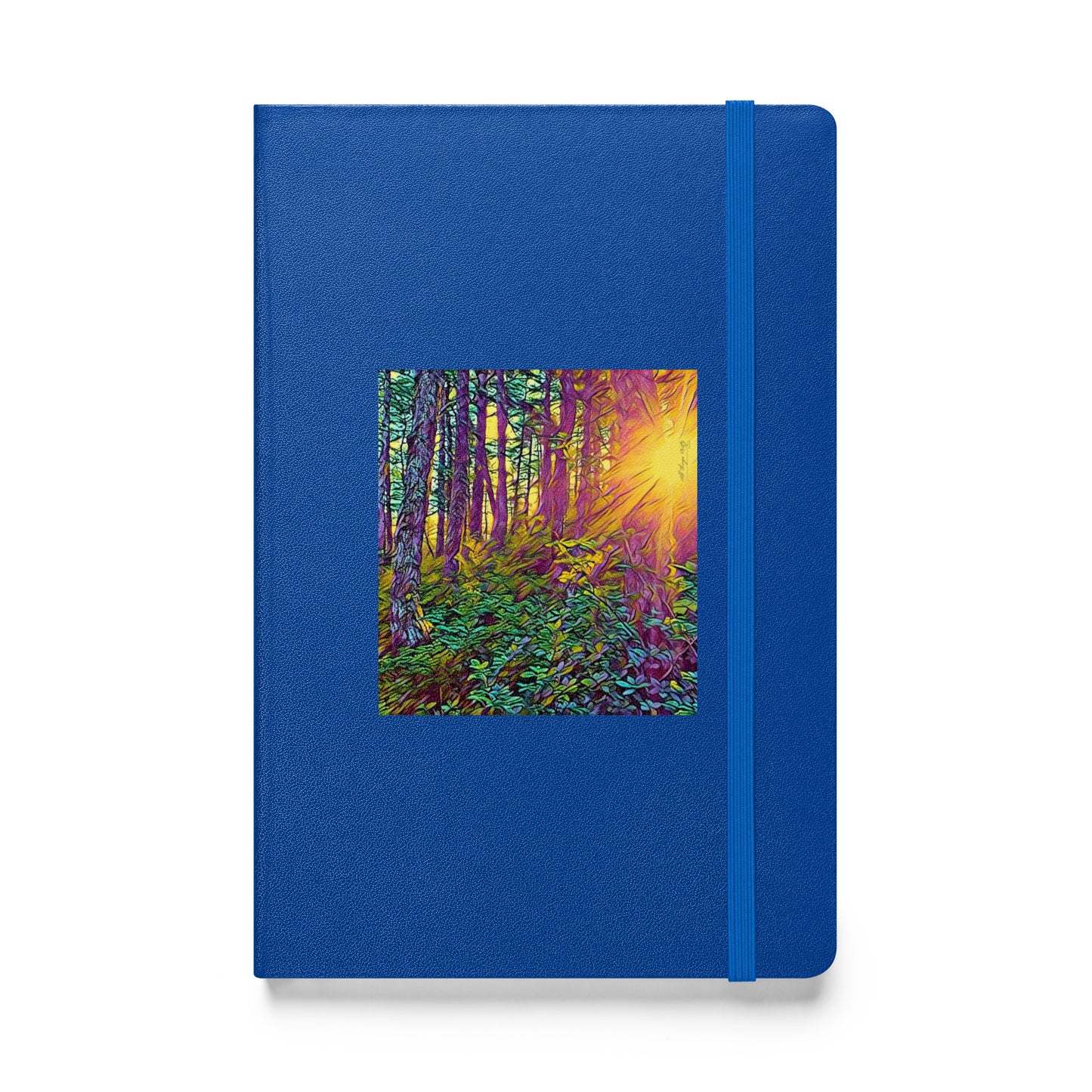 Hardcover bound notebook Crystal Light