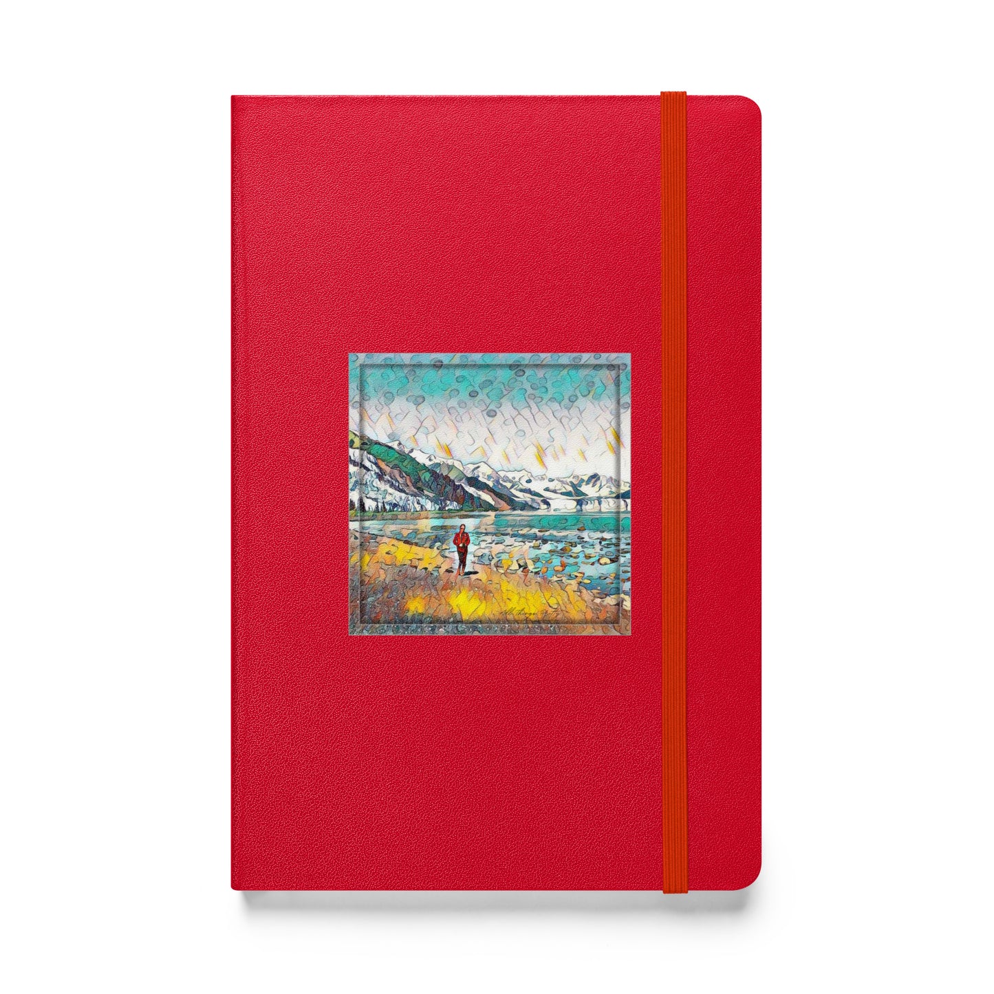 Hardcover bound notebook Beach