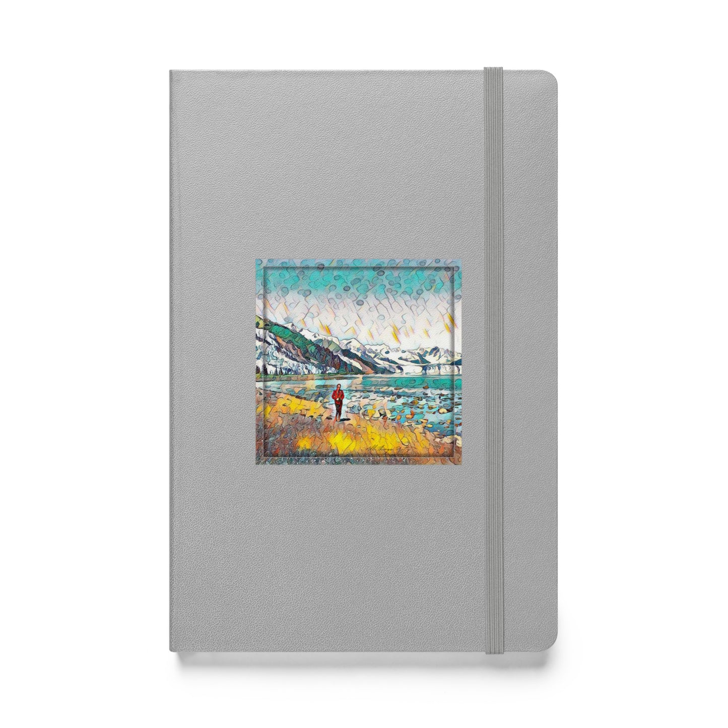 Hardcover bound notebook Beach