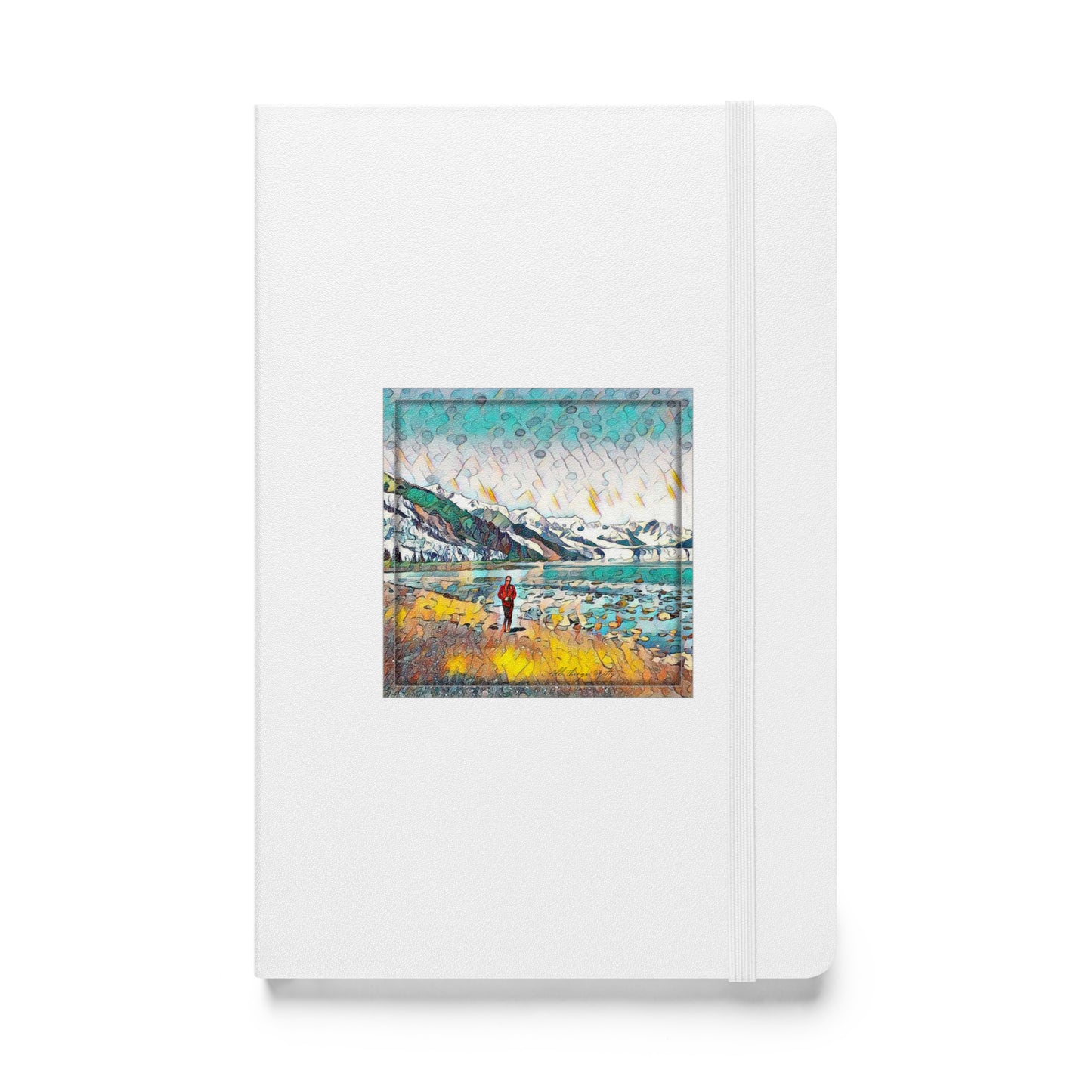 Hardcover bound notebook Beach