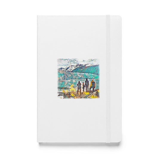 Hardcover bound notebook Glacier